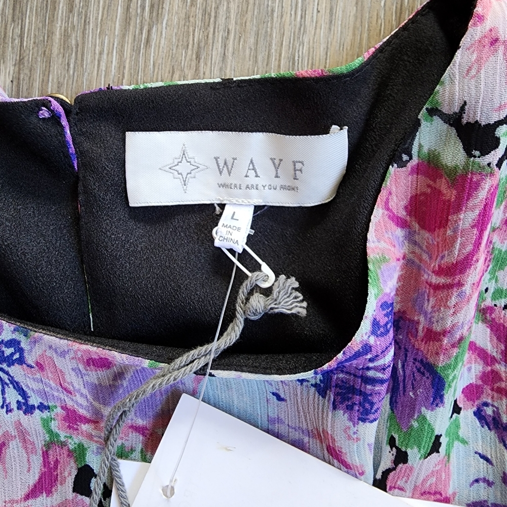 NWT WAYF LAVENDER ROSES - Picture 2 of 12